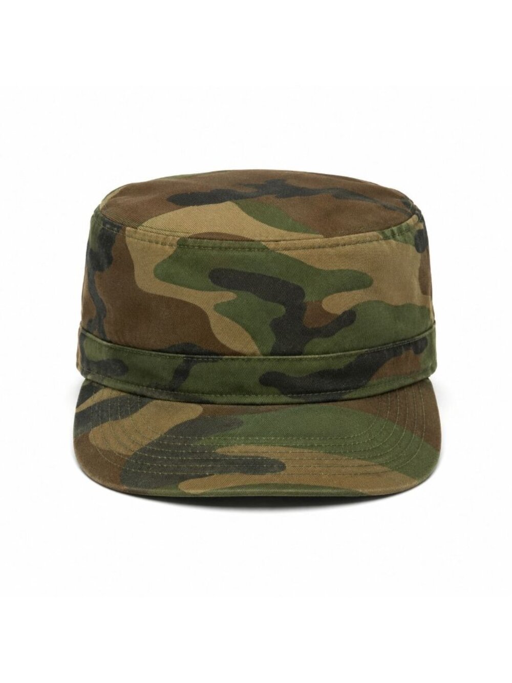 Ultra Force Camo Military Cap Mens Large 7.5 Green Army Lightweight Camouflage
